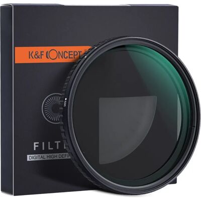 K&F Concept Variabler ND-Filter ND8-2000 - Kamera Filter K&F Concept Variabler ND-Filter ND8-2000 - Kamera Filter