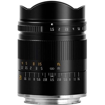 Objetivo TTARTISAN 21MM F1.5 - Full Frame, Negro Objetivo TTARTISAN 21MM F1.5 - Full Frame, Negro
