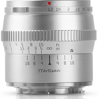 TTArtisan 50mm f/1.2 Bianco - Obiettivo TTArtisan 50mm f/1.2 Bianco - Obiettivo