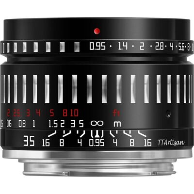 TTArtisan 35mm F0.95 Objektiv für Fuji X - Manueller Fokus TTArtisan 35mm F0.95 Objektiv für Fuji X - Manueller Fokus