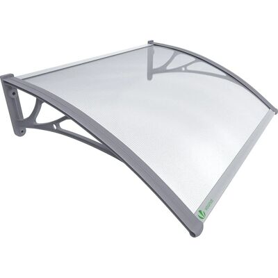 VOUNOT Grijze 120x80cm Windscherm - Deur & Raam Overkapping VOUNOT Grijze 120x80cm Windscherm - Deur & Raam Overkapping