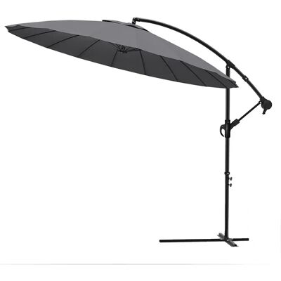 VOUNOT Shanghai Sombrilla - Protección UV, Techo 3M, Ajustable, Gris VOUNOT Shanghai Sombrilla - Protección UV, Techo 3M, Ajustable, Gris