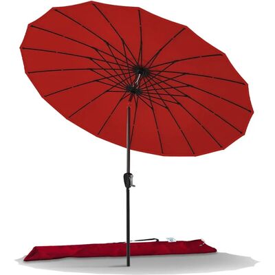 VOUNOT Ombrellone da Giardino 2.7m - Inclinabile, Resistente UV, Acciaio & Poliestere VOUNOT Ombrellone da Giardino 2.7m - Inclinabile, Resistente UV, Acciaio & Poliestere