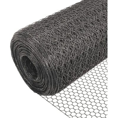 VOUNOT Siatka Metalowa - 13mm Sześciokątna - 1m x 25m VOUNOT Siatka Metalowa - 13mm Sześciokątna - 1m x 25m