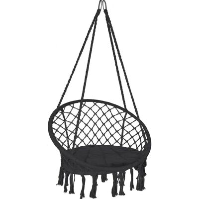 VOUNOT - Komfortable Hängesessel mit Kissen, Ø80cm VOUNOT - Komfortable Hängesessel mit Kissen, Ø80cm