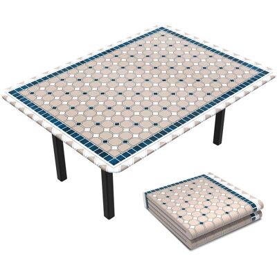 VOUNOT Wasserfeste Rechteckige Tischdecke 180x114cm VOUNOT Wasserfeste Rechteckige Tischdecke 180x114cm