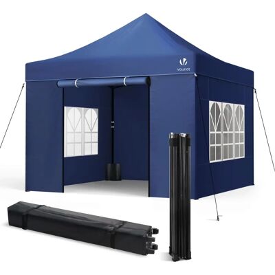 VOUNOT 3x3m Heavy Duty Waterdichte Gazebo met Zijwanden VOUNOT 3x3m Heavy Duty Waterdichte Gazebo met Zijwanden