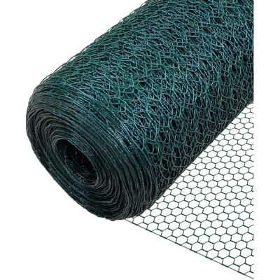 Malla de Jardín VOUNOT - Cerca de alambre hexagonal 25mm - Rollo 50m Malla de Jardín VOUNOT - Cerca de alambre hexagonal 25mm - Rollo 50m