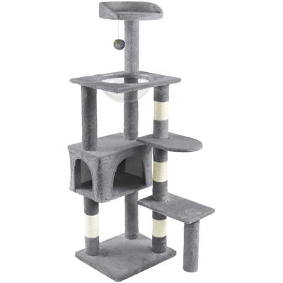 VOUNOT Kattenboom met Ruimtecapsule - Grijs VOUNOT Kattenboom met Ruimtecapsule - Grijs