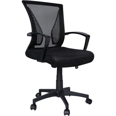 VOUNOT Chaise de Bureau - Ajustable, Ergonomique en Maille - Publicité VOUNOT Chaise de Bureau - Ajustable, Ergonomique en Maille - Publicité