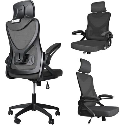 VOUNOT Office Chair - Ergonomic with Mesh Back, Adjustable Headrest & Lumbar Support VOUNOT Office Chair - Ergonomic with Mesh Back, Adjustable Headrest & Lumbar Support