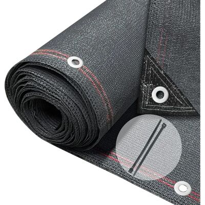 Vounot - Sichtschutz 1.8×20m, HDPE Netz, Anthrazit Vounot - Sichtschutz 1.8×20m, HDPE Netz, Anthrazit