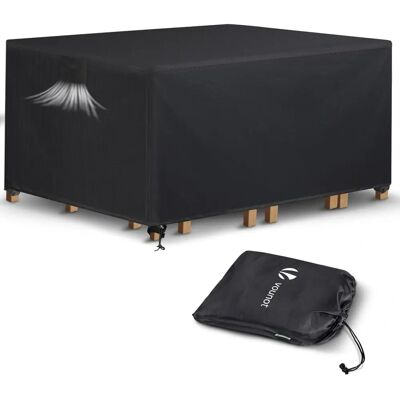 VOUNOT Garden Furniture Cover - Waterproof UV Resistant - 180x120x73cm VOUNOT Garden Furniture Cover - Waterproof UV Resistant - 180x120x73cm