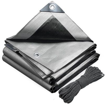 VOUNOT Wasserdichter Heavy Duty 2x3m Tarp - Außenschutz VOUNOT Wasserdichter Heavy Duty 2x3m Tarp - Außenschutz
