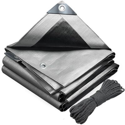 VOUNOT Lona Impermeable Exterior 4x6m - Protección Exterior VOUNOT Lona Impermeable Exterior 4x6m - Protección Exterior