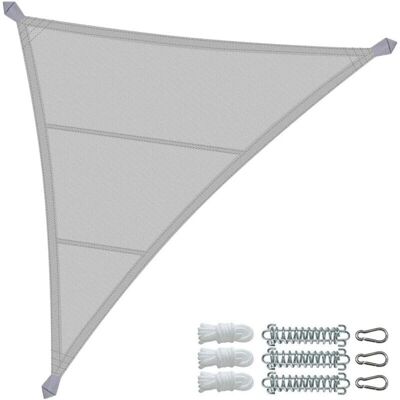 VOUNOT Telo Ombreggiante 5x5x5m - Protezione UV, Impermeabile, Facile da Montare VOUNOT Telo Ombreggiante 5x5x5m - Protezione UV, Impermeabile, Facile da Montare