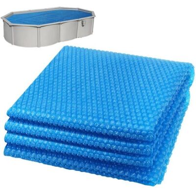 VOUNOT Copertura piscina 300x200cm - Blu - Riscaldamento solare efficiente VOUNOT Copertura piscina 300x200cm - Blu - Riscaldamento solare efficiente