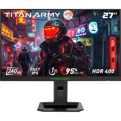 Moniteur de jeu Titan Army P2710S - 27 pouces, IPS, 240Hz, HDR 400 - Publicité Moniteur de jeu Titan Army P2710S - 27 pouces, IPS, 240Hz, HDR 400 - Publicité