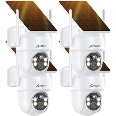 ANRAN - Q04 - Con panel solar - 4-pack - Security camera ANRAN - Q04 - Con panel solar - 4-pack - Security camera