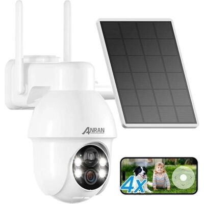 Kit de videovigilancia inalámbrico 5MP FHD ANRAN - Sistema CCTV 8CH Kit de videovigilancia inalámbrico 5MP FHD ANRAN - Sistema CCTV 8CH