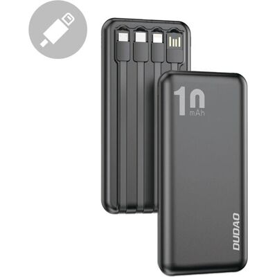 Dudao Powerbank K6Pro 10000mAh Schwarz - Powerbank Dudao Powerbank K6Pro 10000mAh Schwarz - Powerbank