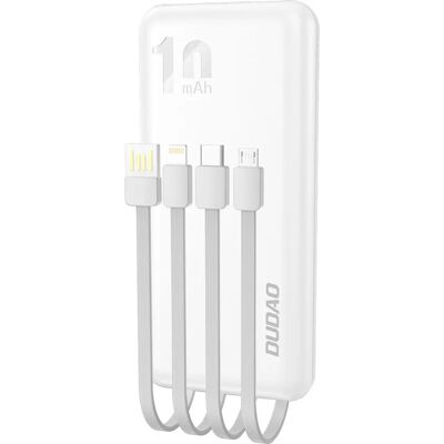 Power Bank Dudao K6Pro - 10000mAh, USB-C, Lightning, Kompaktní Power Bank Dudao K6Pro - 10000mAh, USB-C, Lightning, Kompaktní