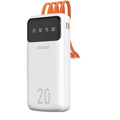 Dudao Powerbank K6Pro+ 20000mAh USB-C Micro-USB Lightning - Powerbank Dudao Powerbank K6Pro+ 20000mAh USB-C Micro-USB Lightning - Powerbank