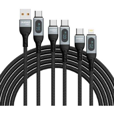Dudao Dudao L7MaxL USB-C Lightning Kabel 20W Schnelles Laden Dudao Dudao L7MaxL USB-C Lightning Kabel 20W Schnelles Laden