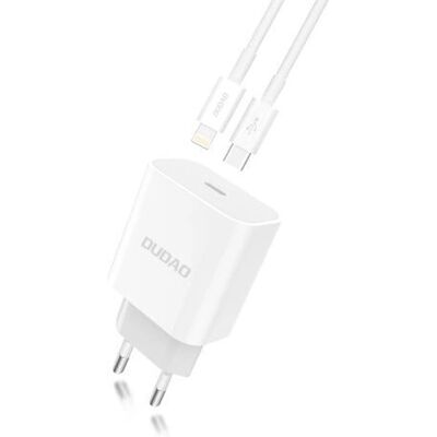 Dudao - A8SEU - Bílá - 20W PD - Nabíječka Dudao - A8SEU - Bílá - 20W PD - Nabíječka