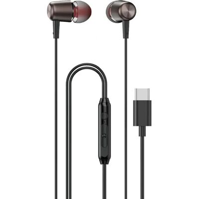 Dudao X1PROT In-Ear Kabelgebundene USB-C Kopfhörer - Schwarz Dudao X1PROT In-Ear Kabelgebundene USB-C Kopfhörer - Schwarz