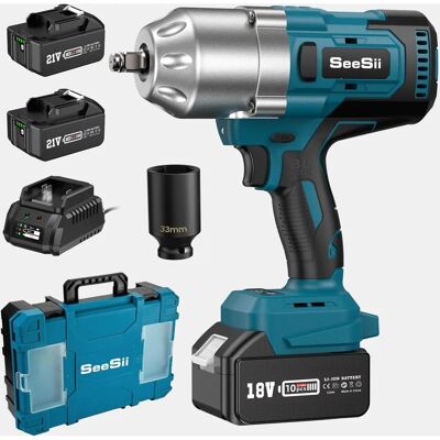 Unbrand Electric Impact Wrench - High Torque Cordless Impact Gun Kit Unbrand Electric Impact Wrench - High Torque Cordless Impact Gun Kit