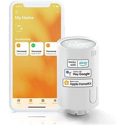 Meross MTS150H Intelligenter Thermostat - Unterstützt Apple HomeKit, Alexa, Google Meross MTS150H Intelligenter Thermostat - Unterstützt Apple HomeKit, Alexa, Google