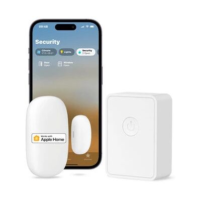 Meross MS200H Draadloze Deur/Raam Sensor - HomeKit Compatibel Meross MS200H Draadloze Deur/Raam Sensor - HomeKit Compatibel