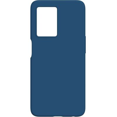 Coque en silicone bleue OPPO DFO003 pour A77 5G Coque en silicone bleue OPPO DFO003 pour A77 5G