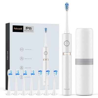 Fairywill P11 Elektrische Schallzahnbürste - 3 Modi, 30 Tage Akku Fairywill P11 Elektrische Schallzahnbürste - 3 Modi, 30 Tage Akku