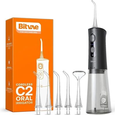 Bitvae C2 Wasserflosser - Einstellbare Modi - Lange Akkulaufzeit Bitvae C2 Wasserflosser - Einstellbare Modi - Lange Akkulaufzeit