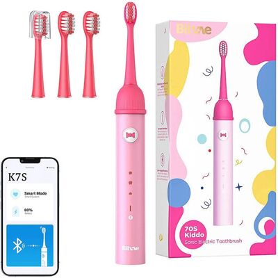 Bitvae K7S Elektrische Zahnbürste für Kinder - Pink Bitvae K7S Elektrische Zahnbürste für Kinder - Pink