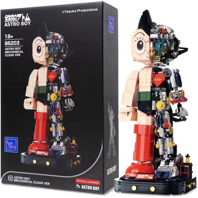 Zestaw Modelu Astro Boy - 32cm, 1250 Elementów, Przezroczyste Światło, Zestaw Konstrukcyjny Zestaw Modelu Astro Boy - 32cm, 1250 Elementów, Przezroczyste Światło, Zestaw Konstrukcyjny