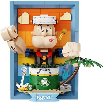 Pantasy Popeye 3D Portrait 21cm Bausatz – Popkultur / Manga Modellbausatz Pantasy Popeye 3D Portrait 21cm Bausatz – Popkultur / Manga Modellbausatz