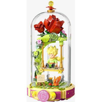 PANTASY Mały Książę Różowa Huśtawka - Gra Budowlana - 20cm PANTASY Mały Książę Różowa Huśtawka - Gra Budowlana - 20cm