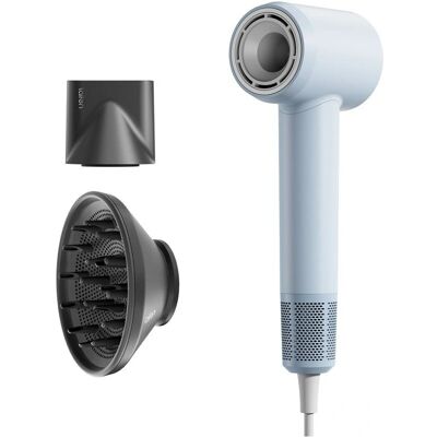 Uscător de păr Laifen Swift SE - Albastru Deschis - 3 Niveluri de Temperatură - 1400W - Unisex Uscător de păr Laifen Swift SE - Albastru Deschis - 3 Niveluri de Temperatură - 1400W - Unisex
