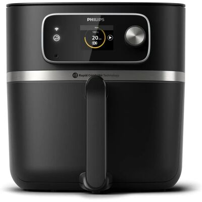 Philips HD9880/90 - Musta, Ruostumaton teräs - Ilmafriteuse Philips HD9880/90 - Musta, Ruostumaton teräs - Ilmafriteuse