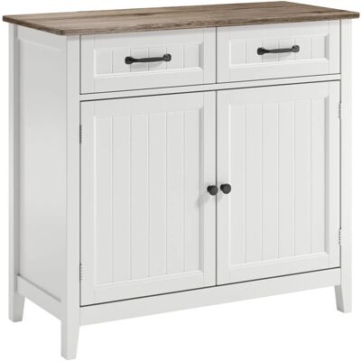 Bealife 2 cajones 2 puertas - estantes ajustables - Mueble de almacenamiento Bealife 2 cajones 2 puertas - estantes ajustables - Mueble de almacenamiento