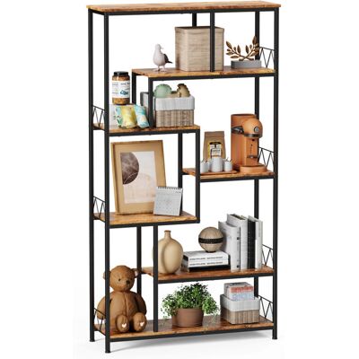 Bealife - 7Niveles - 100x30x180 cm - Marrón - Shelving unit Bealife - 7Niveles - 100x30x180 cm - Marrón - Shelving unit