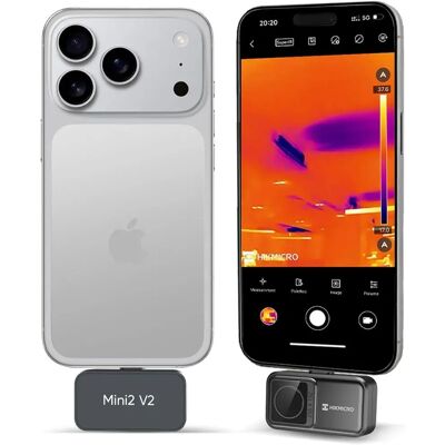 HIKMICRO Mini2 V2 - Thermal Camera for iOS & Android - Compact & Precise HIKMICRO Mini2 V2 - Thermal Camera for iOS & Android - Compact & Precise