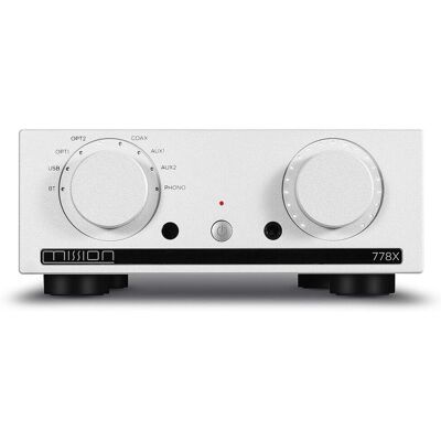Mission 778X - Amplificateur stéréo intégré - Argent - Publicité Mission 778X - Amplificateur stéréo intégré - Argent - Publicité