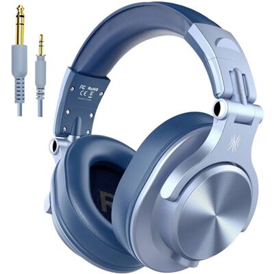 OneOdio Fusion A70 Bluetooth-Kopfhörer - Hochauflösend, Over-Ear, Blau OneOdio Fusion A70 Bluetooth-Kopfhörer - Hochauflösend, Over-Ear, Blau