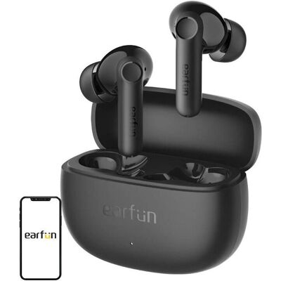 EarFun Air Life Czarny - Słuchawki - 35h Bluetooth EarFun Air Life Czarny - Słuchawki - 35h Bluetooth