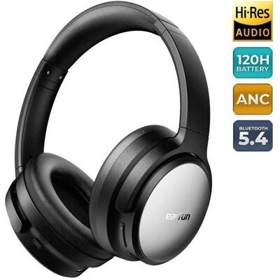 Słuchawki bezprzewodowe EarFun Tune Pro - Redukcja hałasu, 120h Słuchawki bezprzewodowe EarFun Tune Pro - Redukcja hałasu, 120h