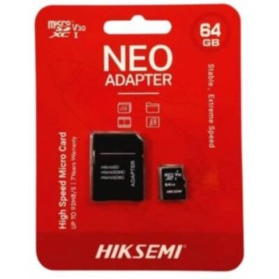 Hiksemi 64GB MicroSDXC Klasse 10 UHS-I Adapter Hiksemi 64GB MicroSDXC Klasse 10 UHS-I Adapter